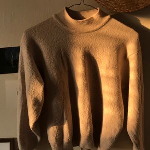 Wool Mock Neck Sweater (Perfect Fit)